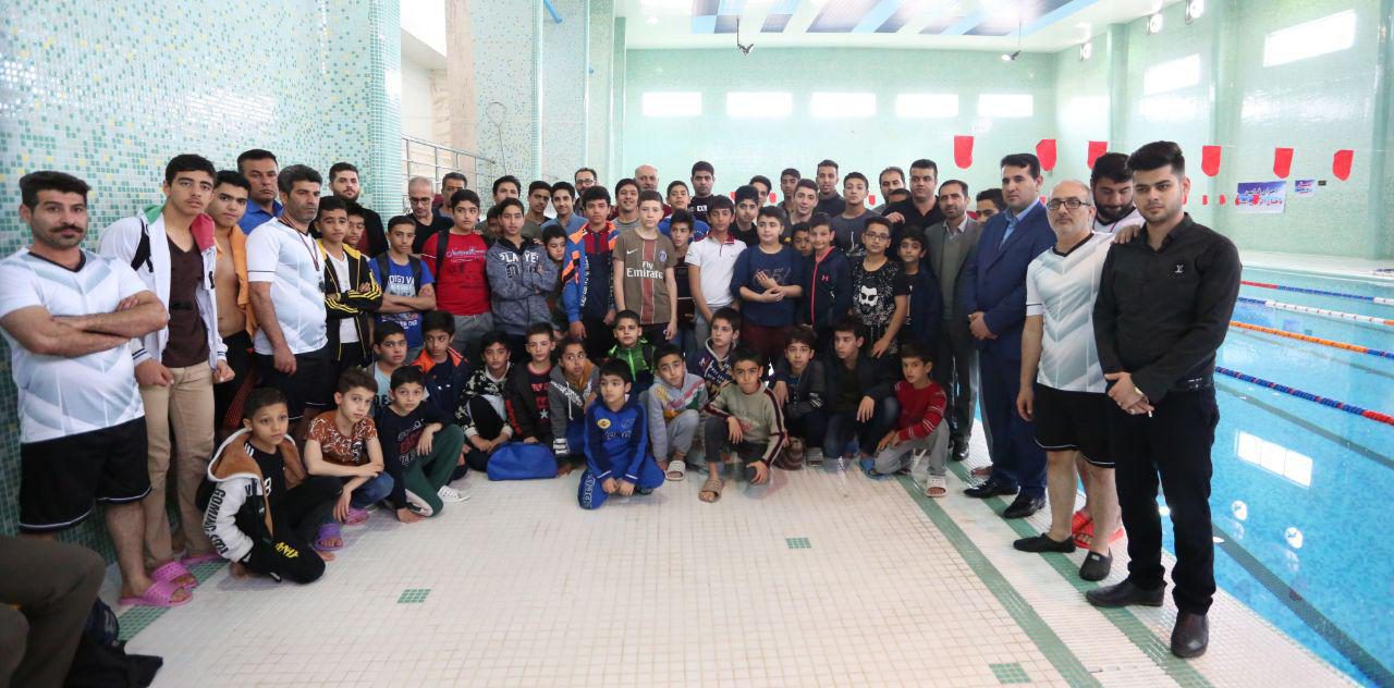 مسابقات شنا رده های سنی  شهرستان بندر ماهشهر برگزار شد